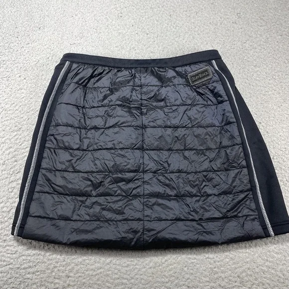 Alp-n-Rock Skirt Womens Large Black Quilted Insulated Zip Pockets Ski Winter - Picture 7 of 11